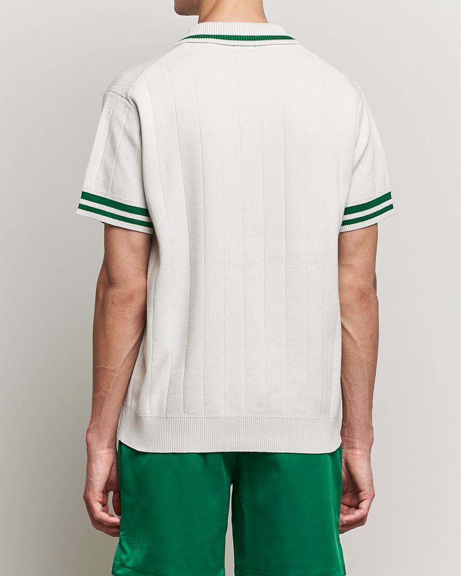 Herr | Pikéer | GANT | Raquet Club Knitted Polo Creme