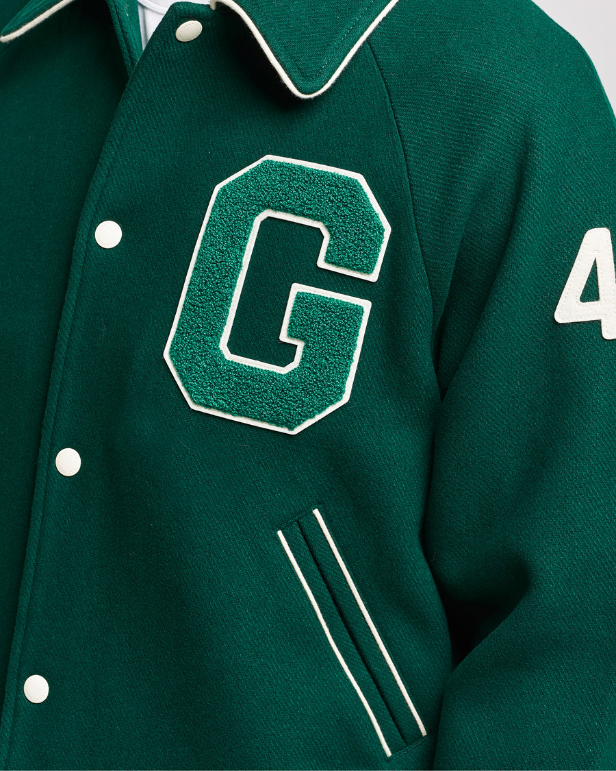 Herr | Jackor | GANT | College G Varisty Jacket Forest Green