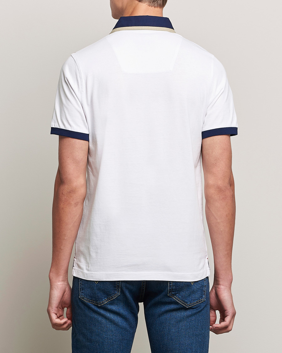 Herr | Pikéer | Aeronautica Militare | Short Sleeve Polo Off White