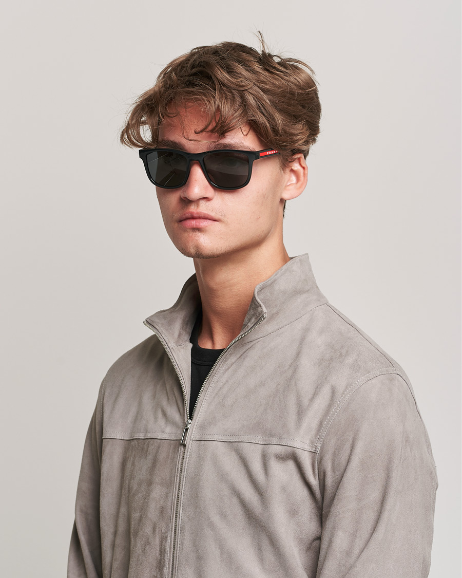 Herr | Prada Linea Rossa 0PS 04XS Sunglasses Black | Prada Linea Rossa | 0PS 04XS Sunglasses Black