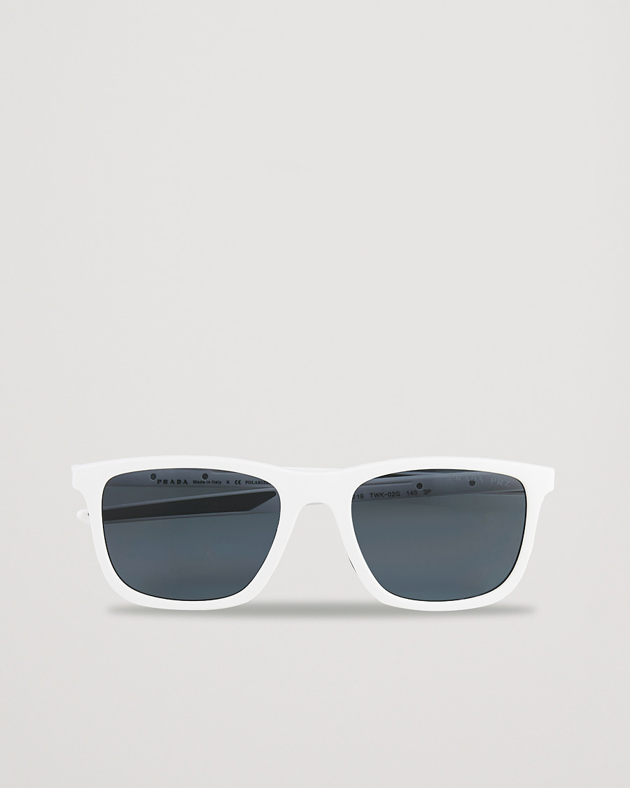 Herr | Prada Linea Rossa 0PS 10WS Polarized Sunglasses White | Prada Linea Rossa | 0PS 10WS Polarized Sunglasses White