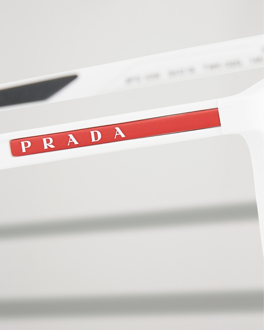 Herr | Prada Linea Rossa 0PS 10WS Polarized Sunglasses White | Prada Linea Rossa | 0PS 10WS Polarized Sunglasses White