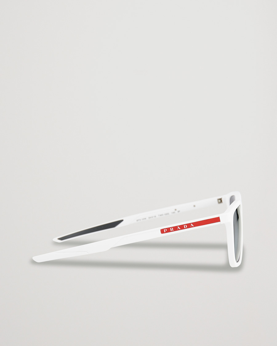 Herr | Prada Linea Rossa 0PS 10WS Polarized Sunglasses White | Prada Linea Rossa | 0PS 10WS Polarized Sunglasses White