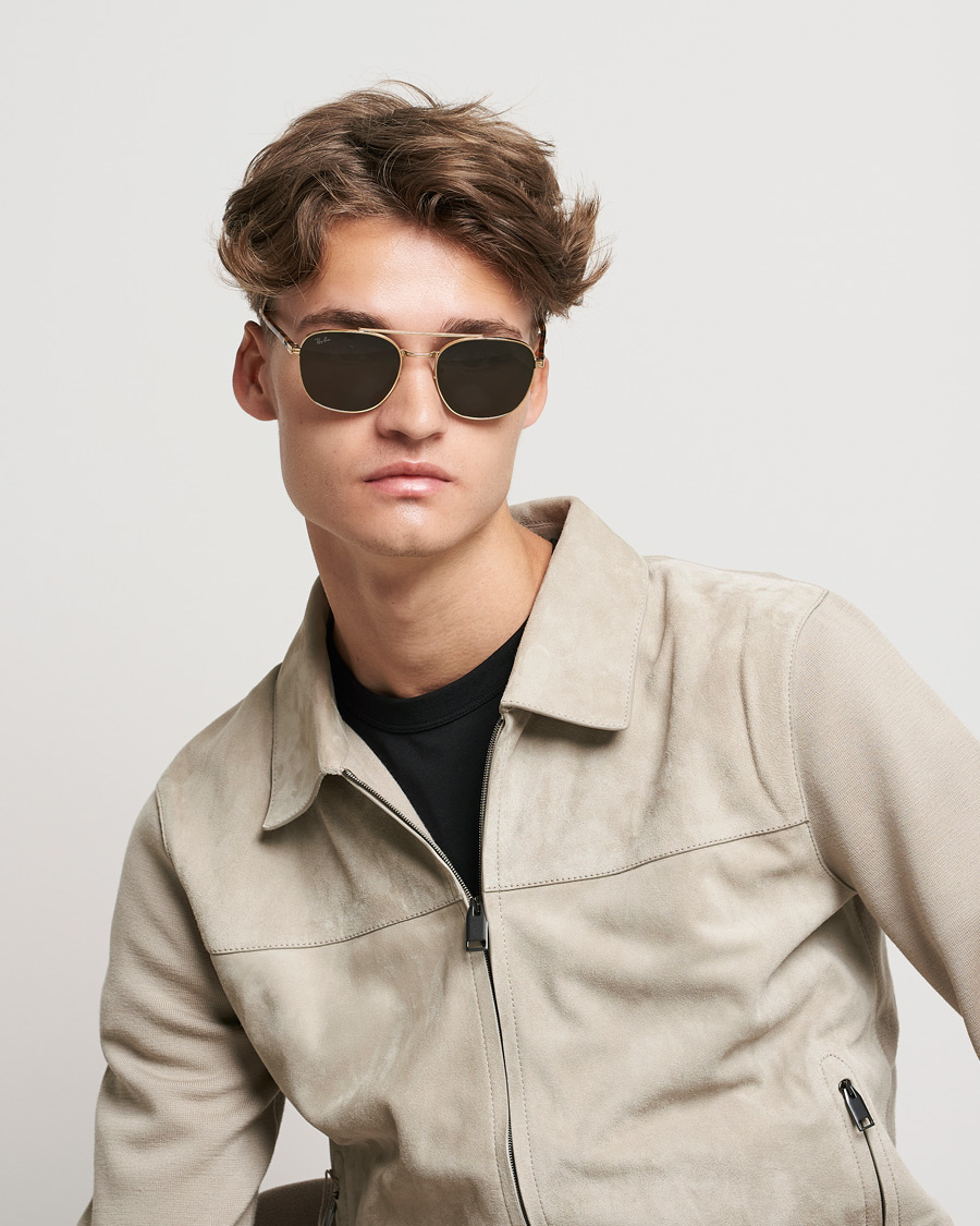 Herr | Ray-Ban 0RB3688 Sunglasses Havana/Gold | Ray-Ban | 0RB3688 Sunglasses Havana/Gold