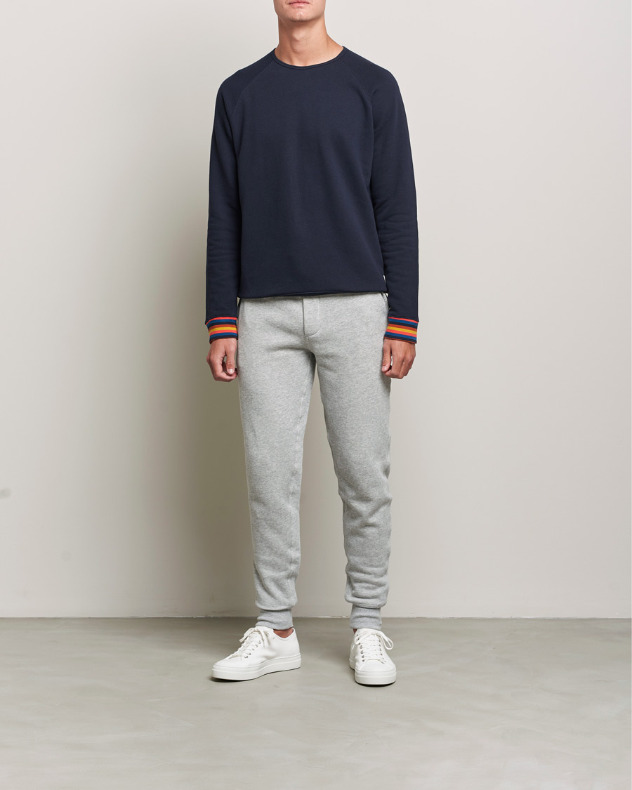 Herr | Loungewear | Paul Smith | Long Sleeve Cotton Top Navy