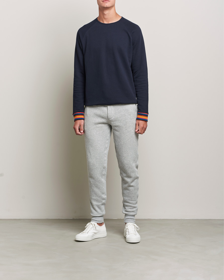 Herr | Paul Smith Long Sleeve Cotton Top Navy | Paul Smith | Long Sleeve Cotton Top Navy