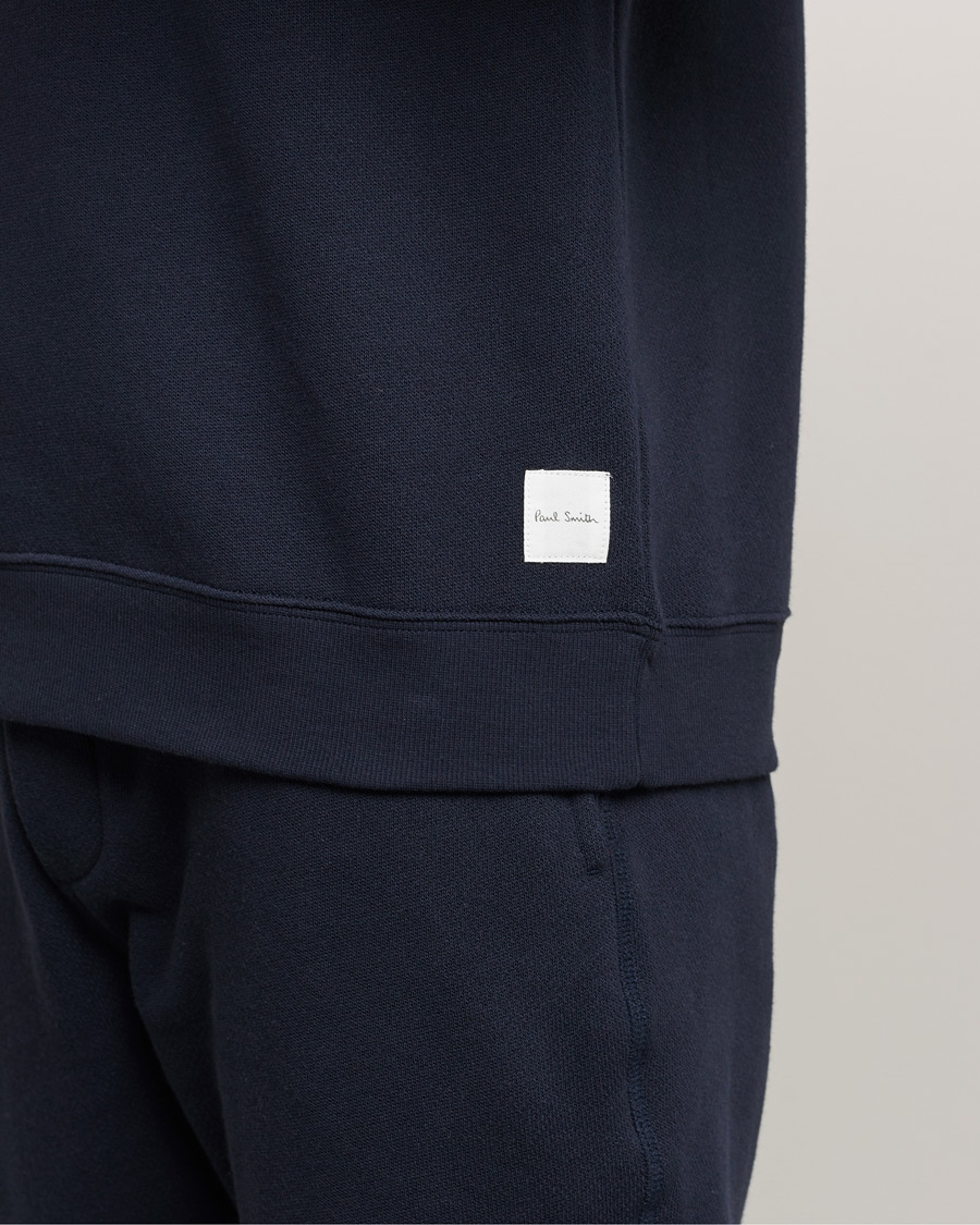 Herr | Paul Smith Long Sleeve Cotton Top Navy | Paul Smith | Long Sleeve Cotton Top Navy