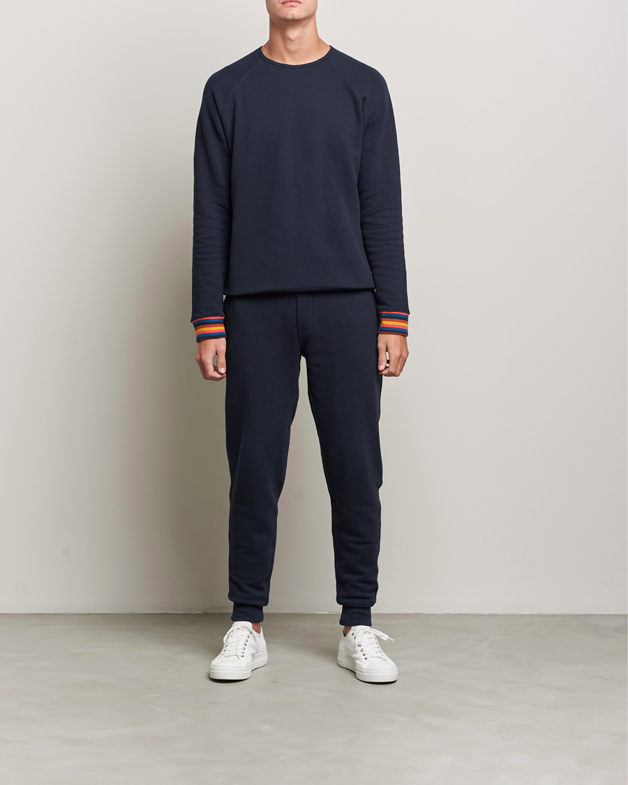 Herr | Paul Smith Bright Stripe Sweat Pant Navy | Paul Smith | Bright Stripe Sweat Pant Navy