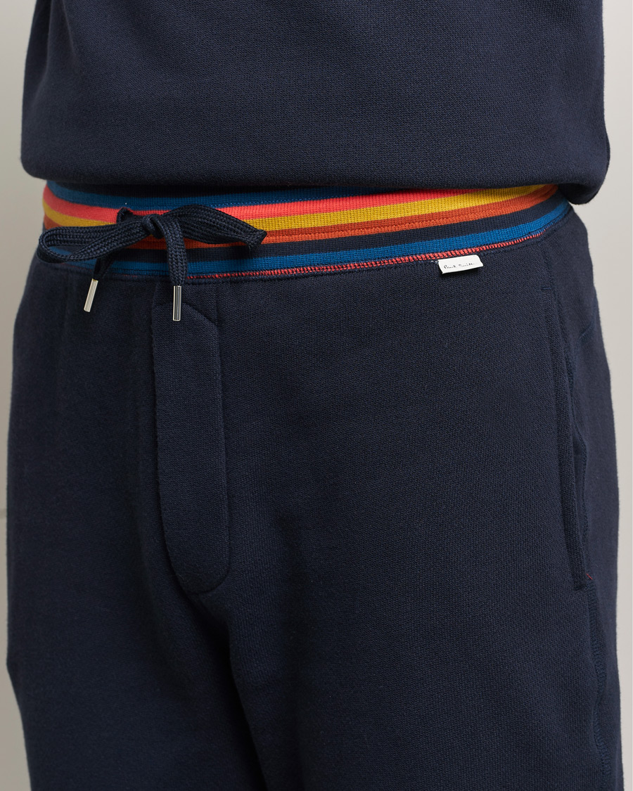 Herr | Paul Smith Bright Stripe Sweat Pant Navy | Paul Smith | Bright Stripe Sweat Pant Navy