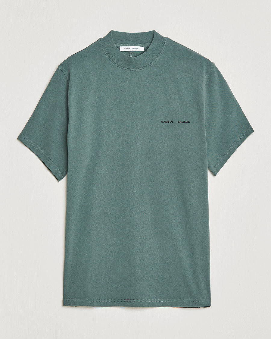 Herr | T-Shirts | Samsøe Samsøe | Samsøe & Samsøe Norsbro T-shirt Balsam Green