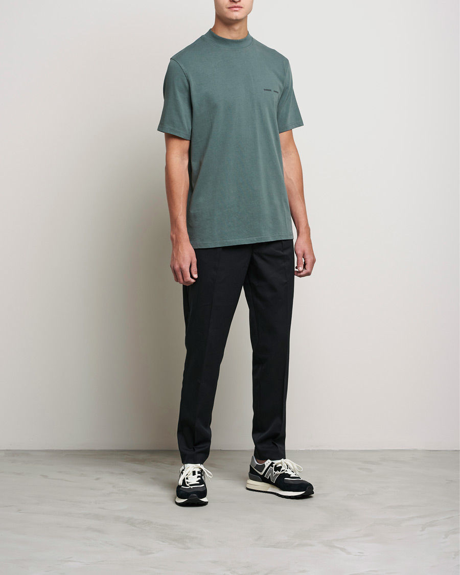 Herr | T-Shirts | Samsøe Samsøe | Samsøe & Samsøe Norsbro T-shirt Balsam Green