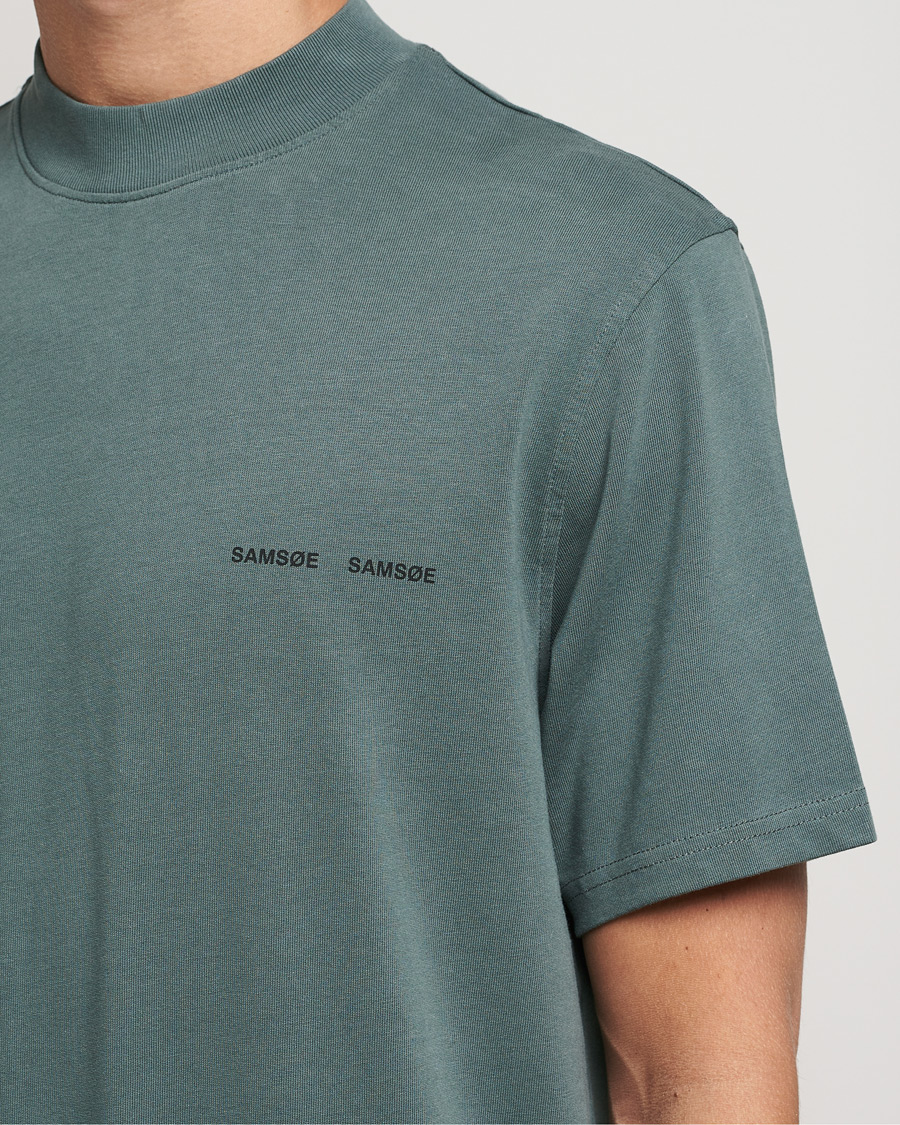 Herr | T-Shirts | Samsøe Samsøe | Samsøe & Samsøe Norsbro T-shirt Balsam Green