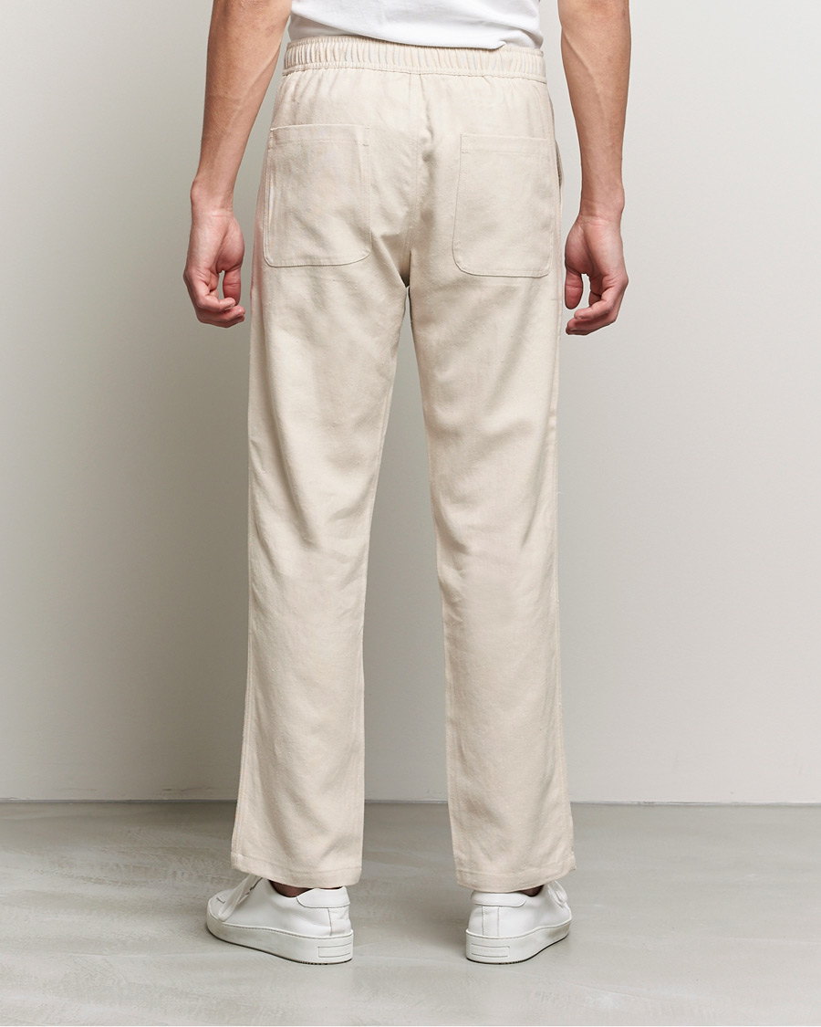 Herr | Byxor | Samsøe Samsøe | Samsøe & Samsøe Jabaria Organic Cotton Trousers Oatmeal
