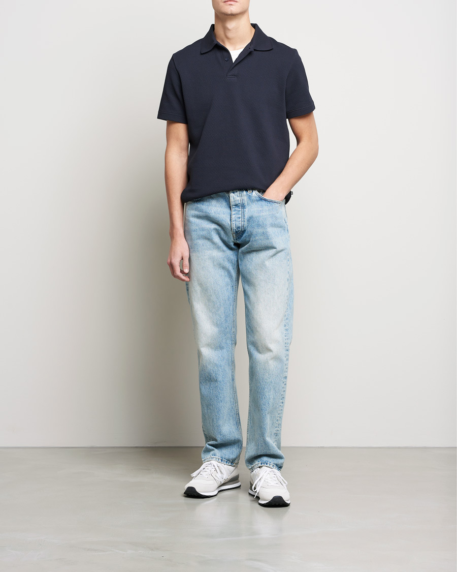 Herr | Pikéer | Samsøe Samsøe | Samsøe & Samsøe Taranto Organic Cotton Polo Salute
