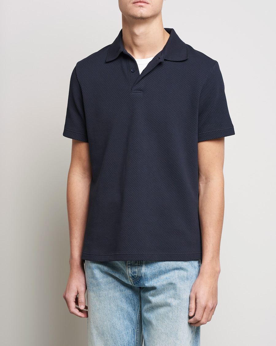 Herr | Pikéer | Samsøe Samsøe | Samsøe & Samsøe Taranto Organic Cotton Polo Salute