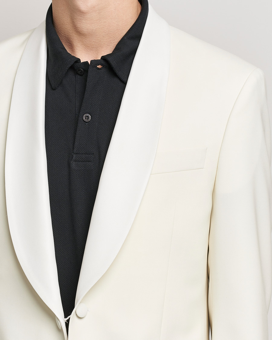 Herr | Kostymer | Oscar Jacobson | Figaro Light Wool Tuxedo Creme