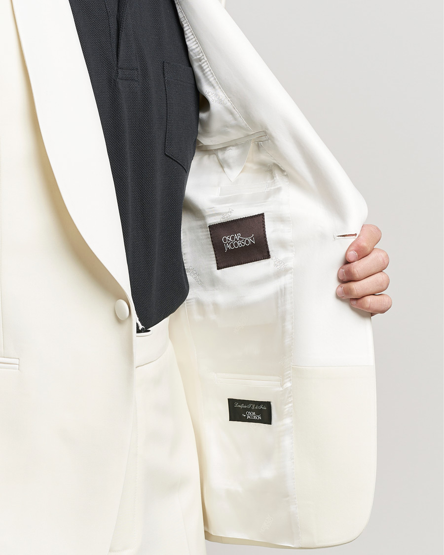 Herr | Kostymer | Oscar Jacobson | Figaro Light Wool Tuxedo Creme