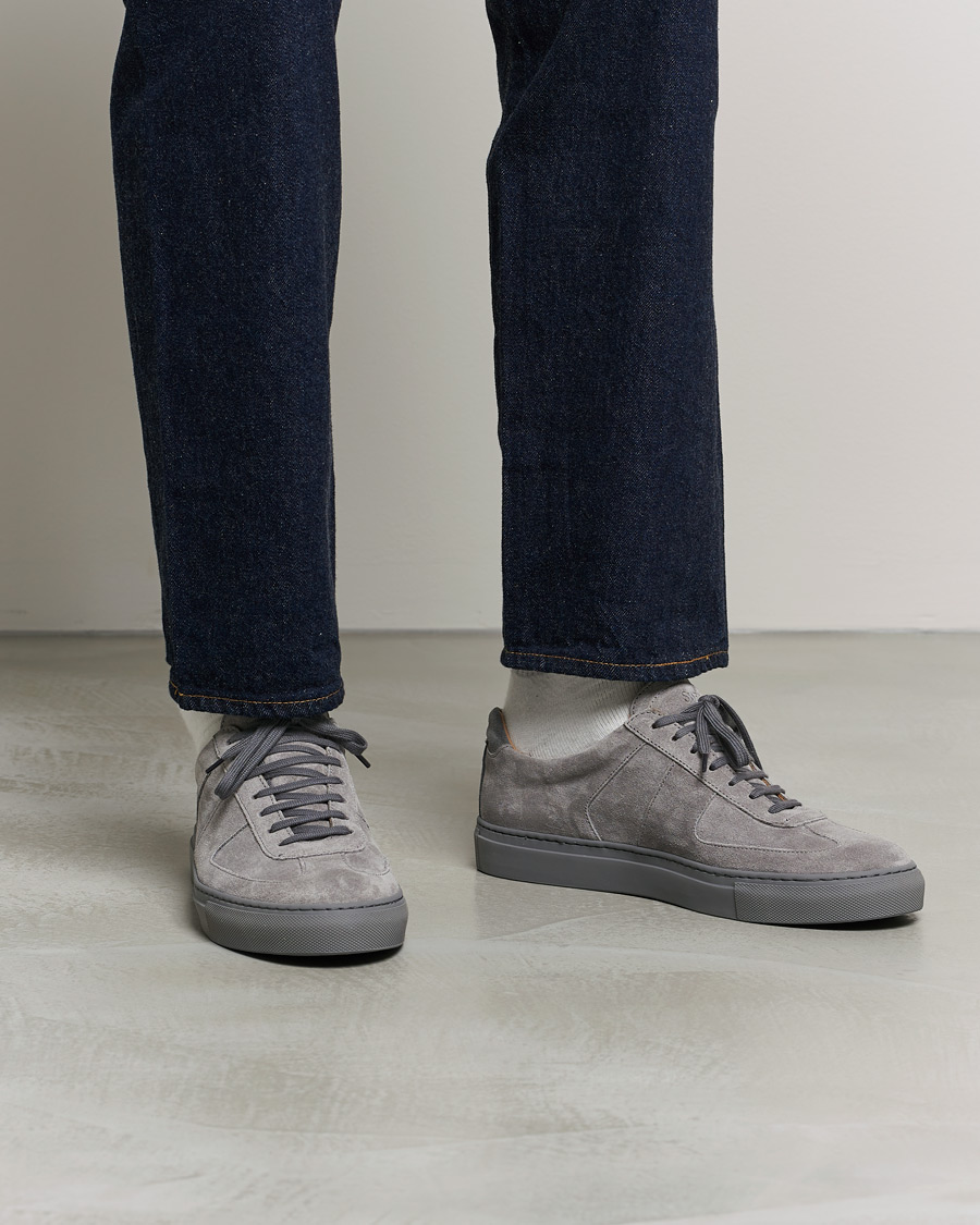 Herr | Sweyd 0662 Calf/Suede Sneakers Grey/Stone | Sweyd | 0662 Calf/Suede Sneakers Grey/Stone