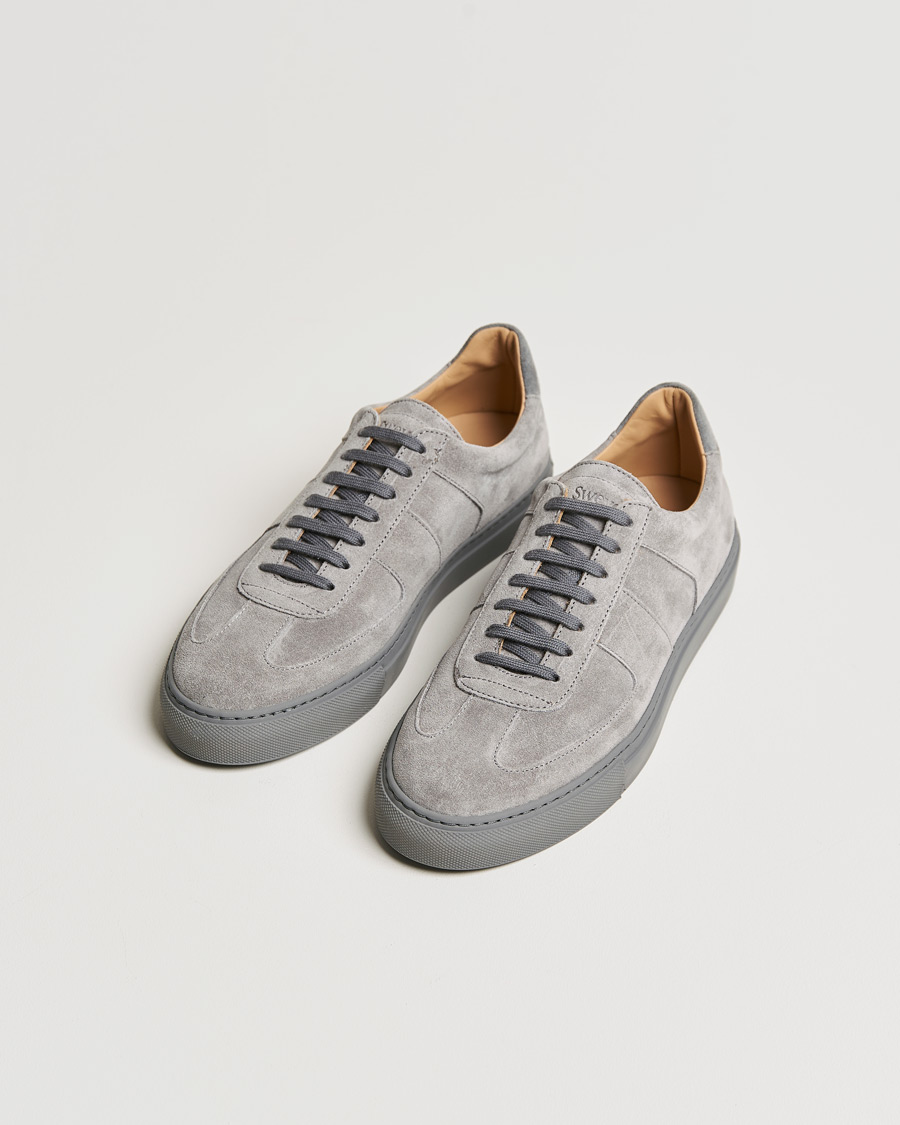 Herr | Sweyd 0662 Calf/Suede Sneakers Grey/Stone | Sweyd | 0662 Calf/Suede Sneakers Grey/Stone