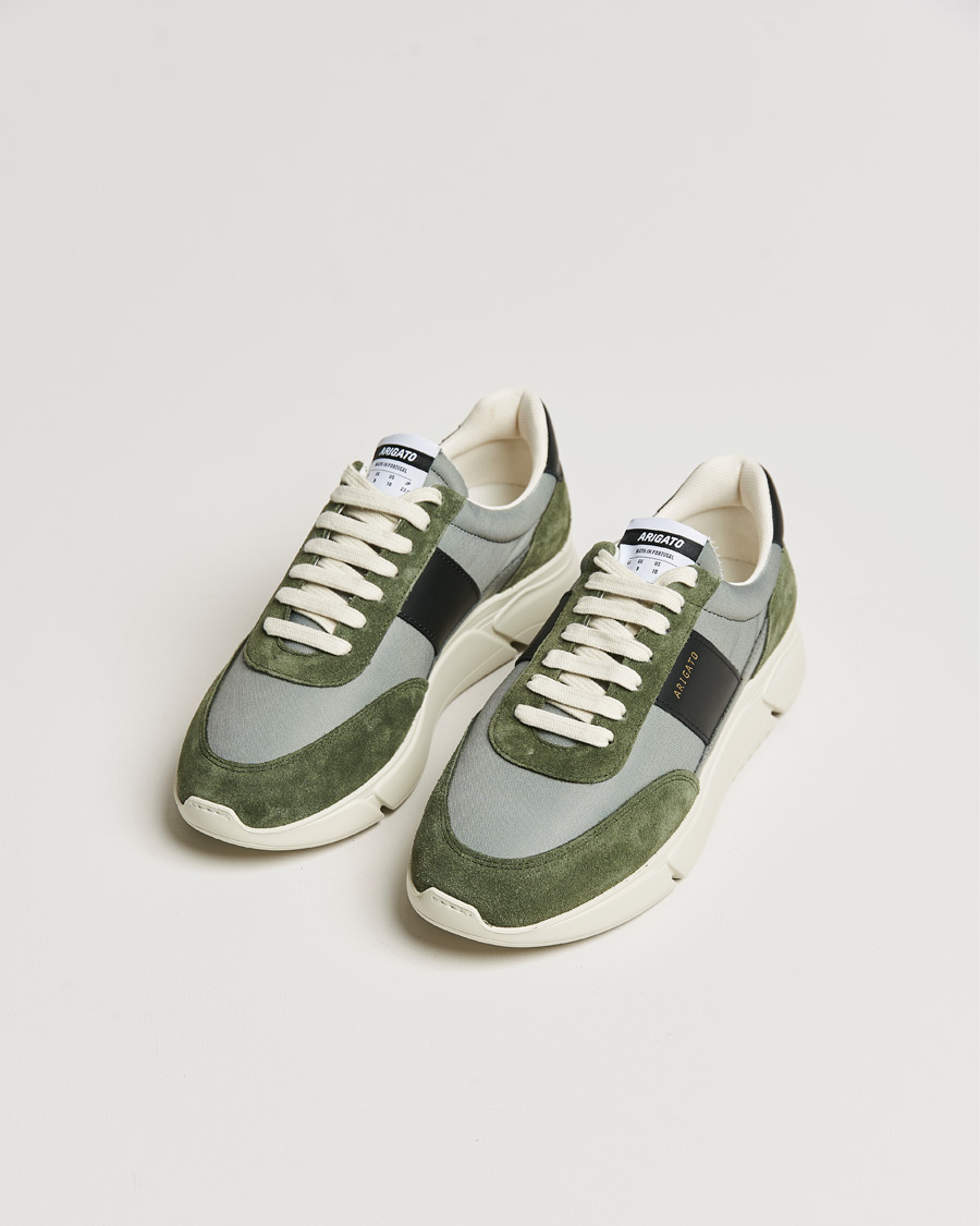 Herr | Mockaskor | Axel Arigato | Genesis Vintage Runner Sneaker Dark Green