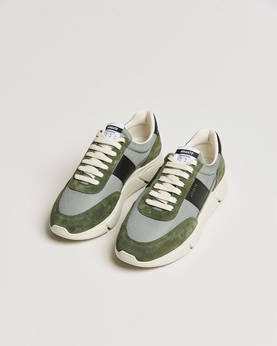 Herre |  | Axel Arigato | Genesis Vintage Runner Sneaker Dark Green