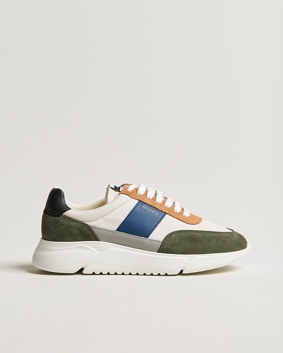 Herr | Axel Arigato Genesis Vintage Runner Sneaker Cermino/Blue/Green | Axel Arigato | Genesis Vintage Runner Sneaker Cermino/Blue/Green