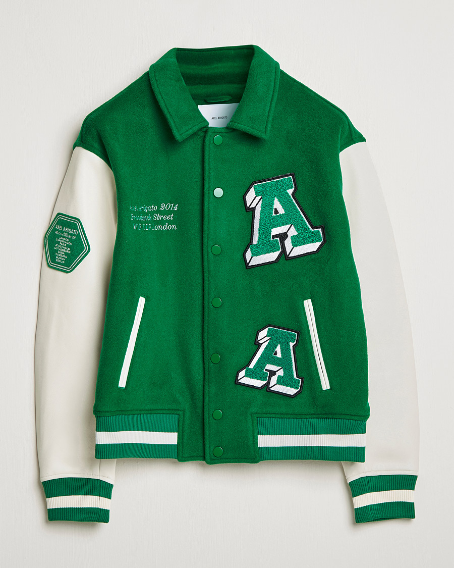 Herr | Jackor | Axel Arigato | Illusion Varsity Jacket Green
