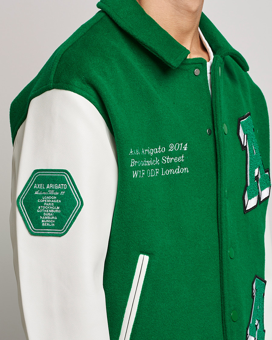 Herr | Jackor | Axel Arigato | Illusion Varsity Jacket Green