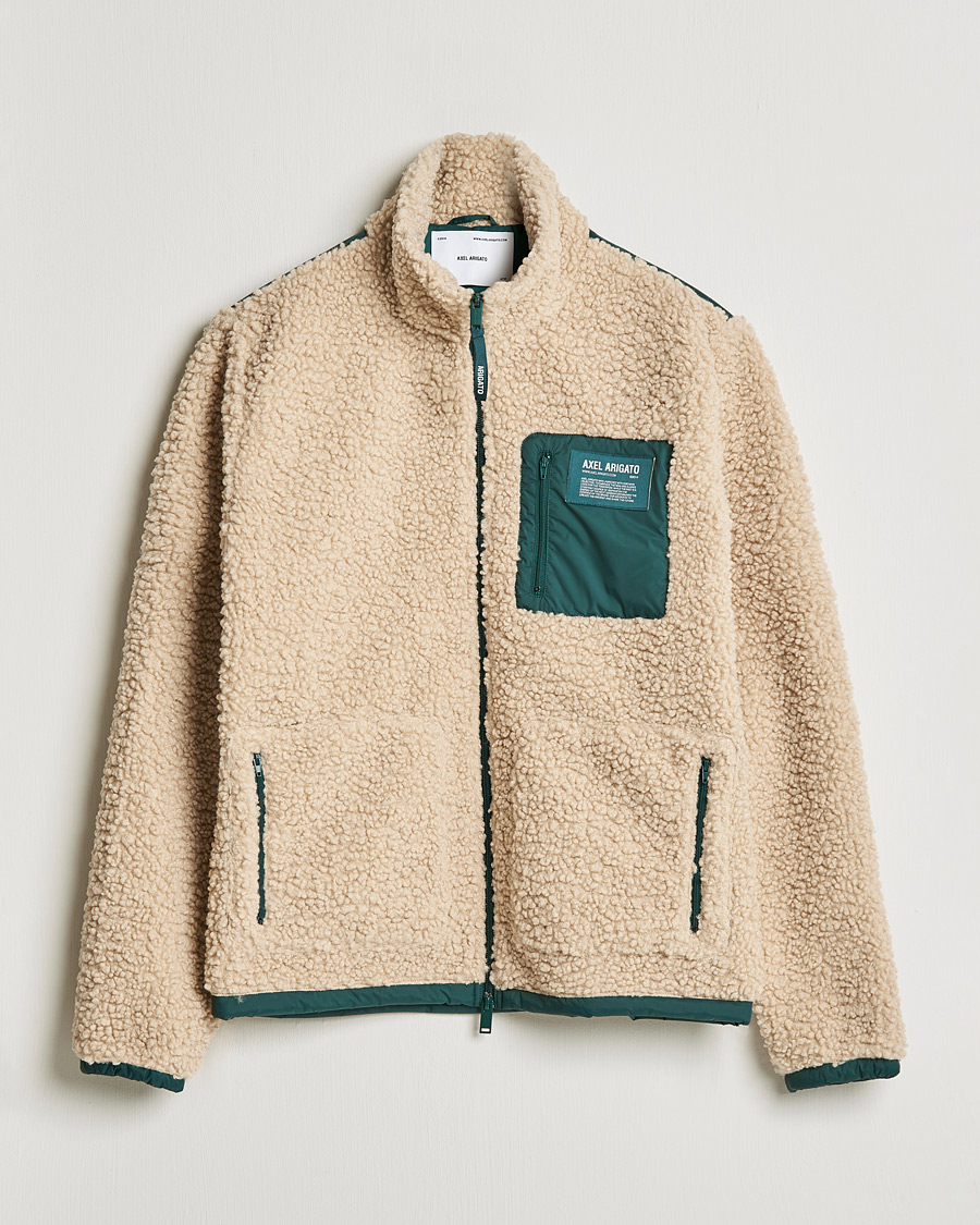 Herr | Tröjor | Axel Arigato | Billie Fleece Jacket Beige