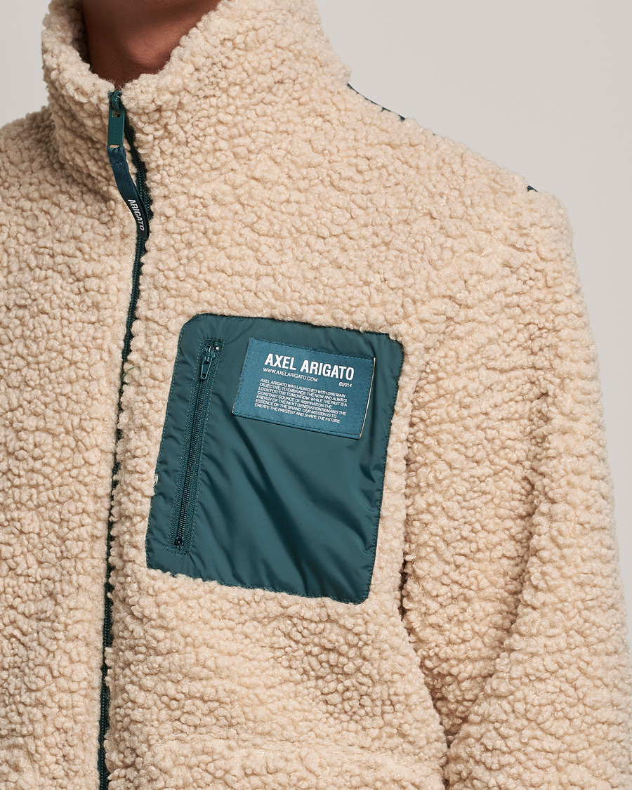 Herr | Tröjor | Axel Arigato | Billie Fleece Jacket Beige