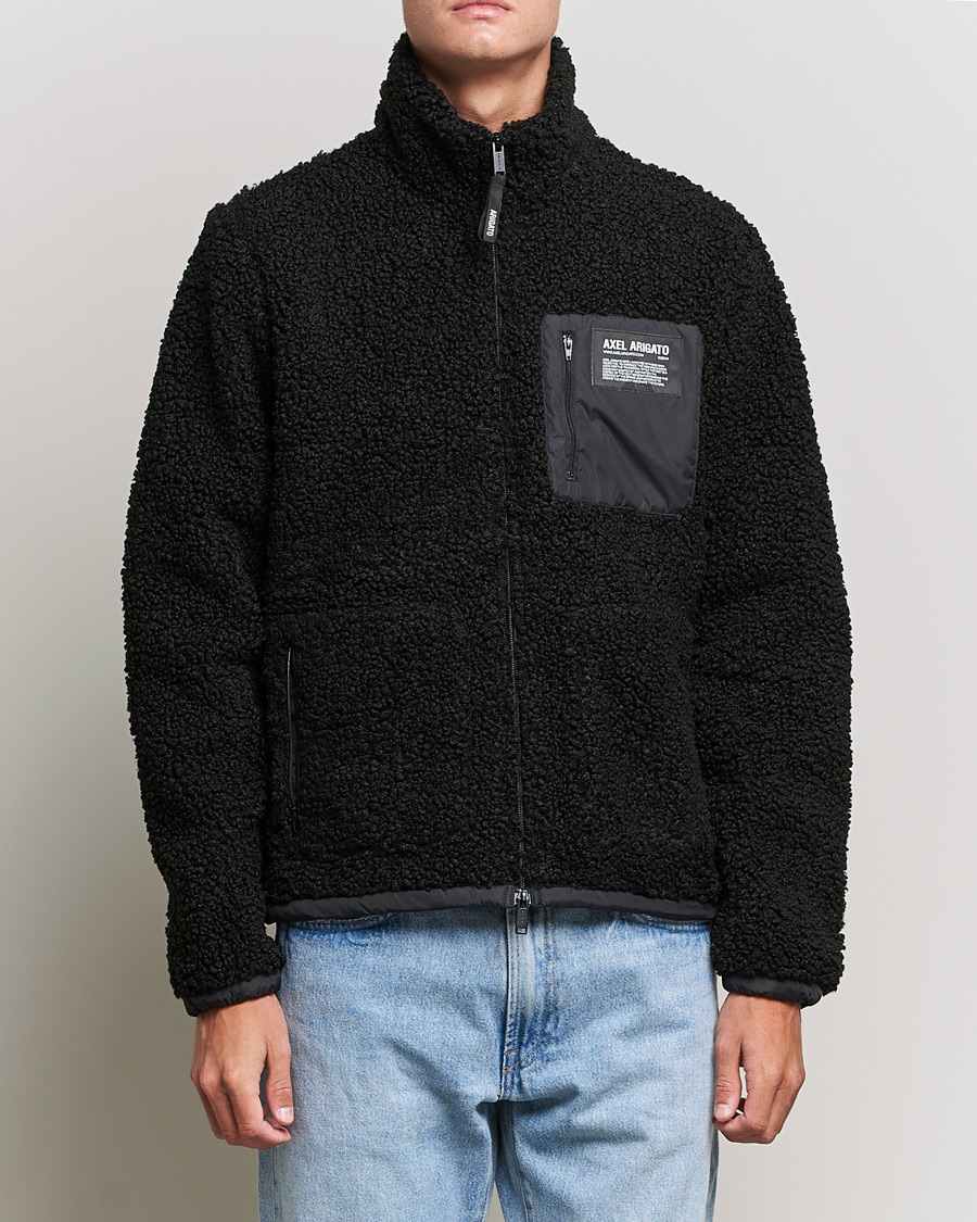 Herr | Gåvor | Axel Arigato | Billie Fleece Jacket Black