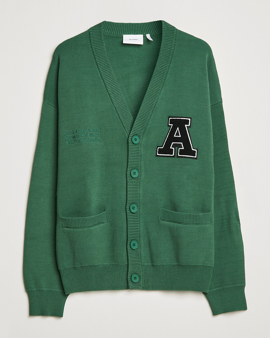 Herr | Tröjor | Axel Arigato | Singular Knitted Cardigan Green