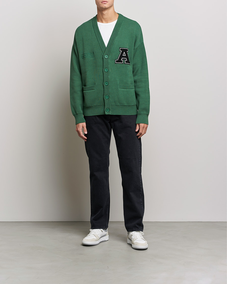 Herr | Tröjor | Axel Arigato | Singular Knitted Cardigan Green