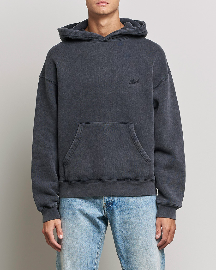 Herr | Realisation | Axel Arigato | Relay Hoodie Washed Black