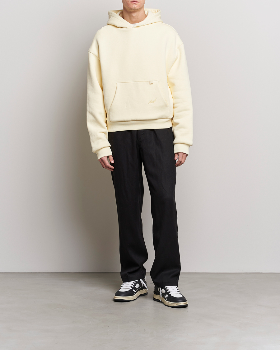 Herr | Tröjor | Axel Arigato | Title Hoodie Pale Yellow