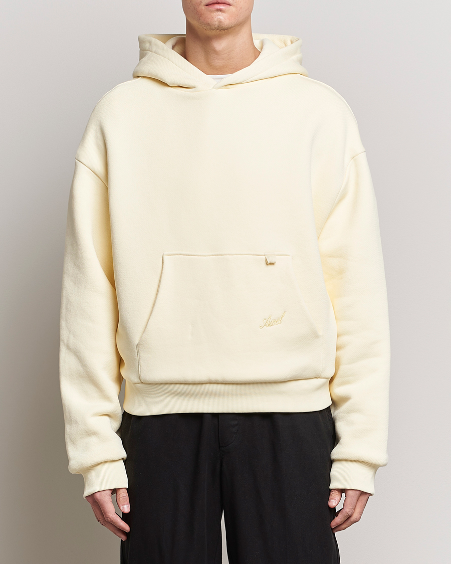 Herr | Tröjor | Axel Arigato | Title Hoodie Pale Yellow