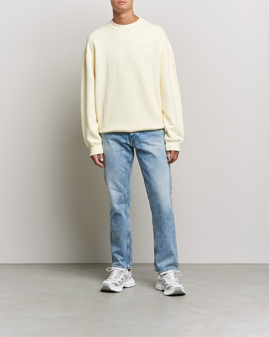 Herr | Tröjor | Axel Arigato | Primary Sweatshirt Pale Yellow
