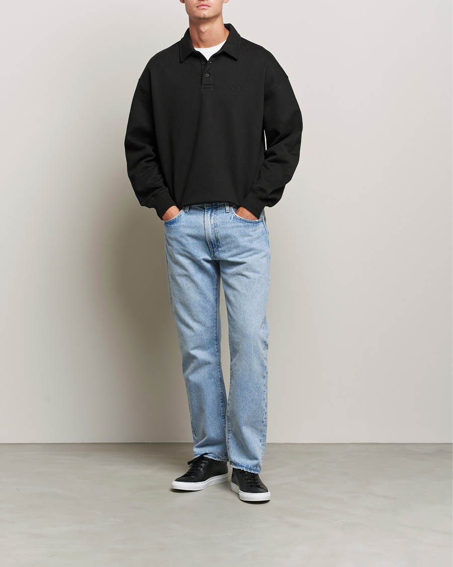 Herr | Axel Arigato | Axel Arigato | Signature Polo Sweatshirt Black