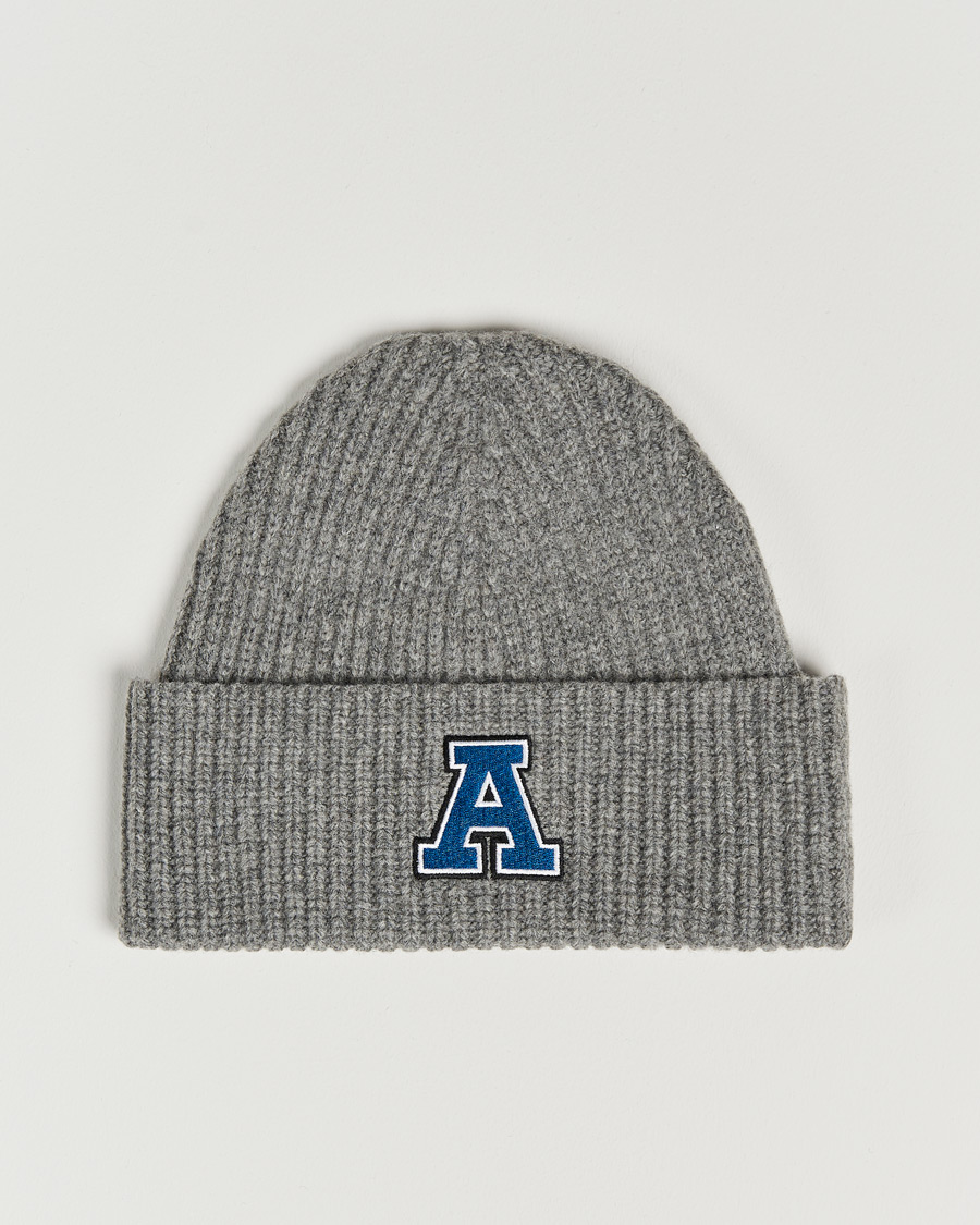 Herr | Axel Arigato Varsity Beanie Grey | Axel Arigato | Varsity Beanie Grey