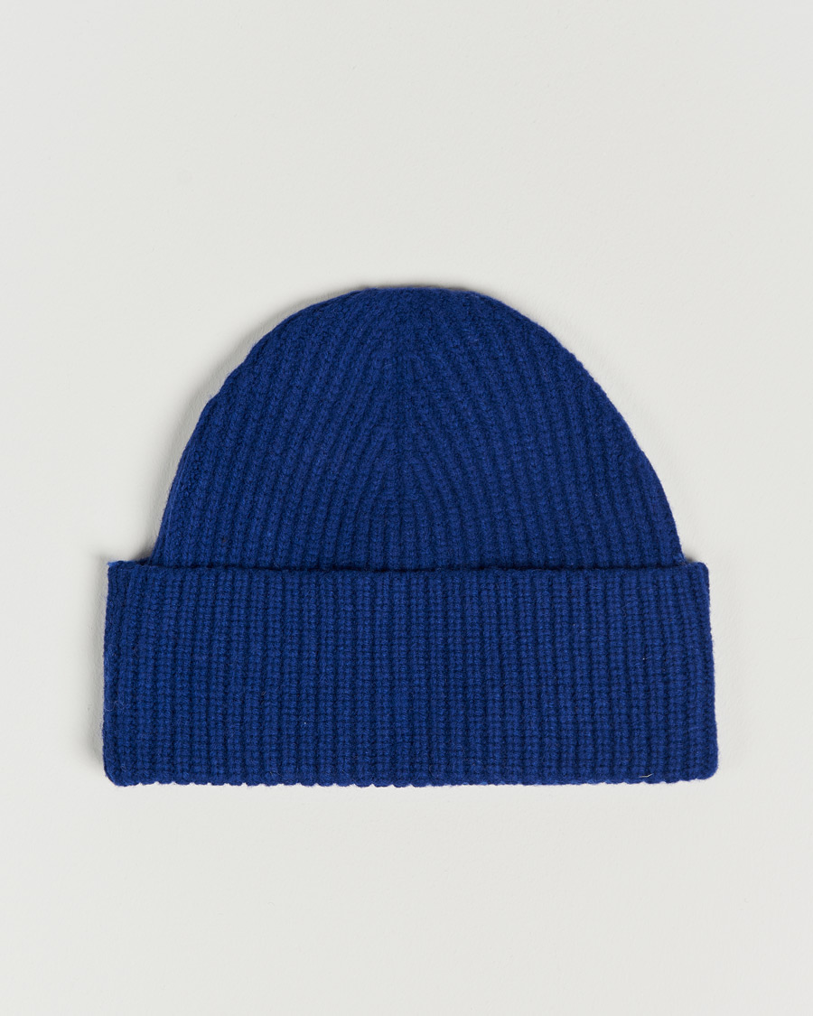Herr | Axel Arigato Varsity Beanie Blue | Axel Arigato | Varsity Beanie Blue