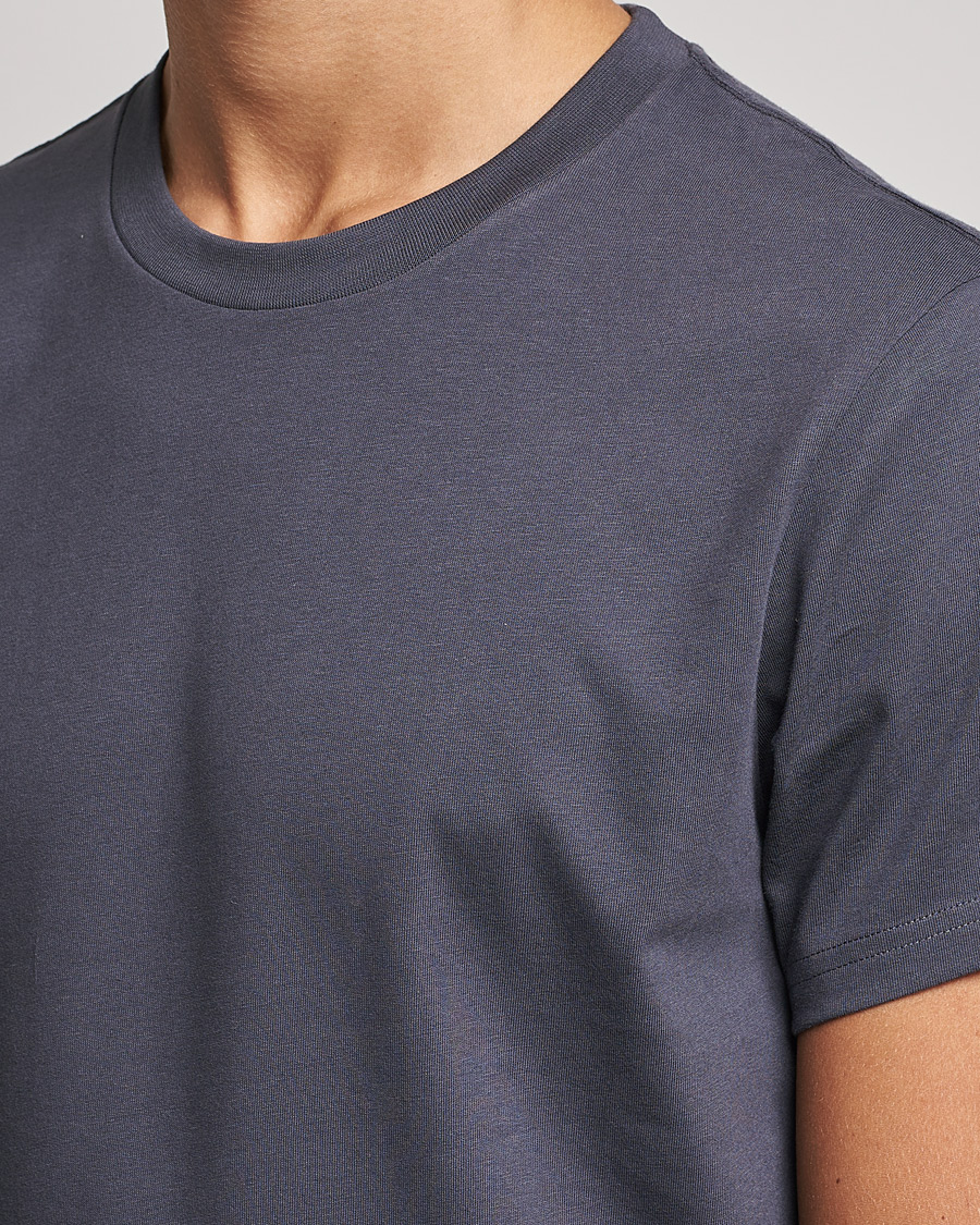 Herr | T-Shirts | Bread & Boxers | Heavy Cotton Crew Neck T-shirt Iron Grey
