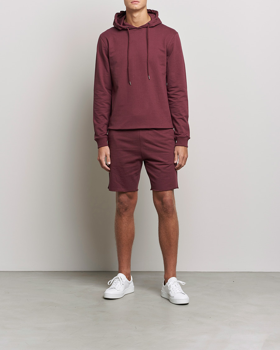 Herr | Tröjor | Bread & Boxers | Loungewear Hoodie Burgundy