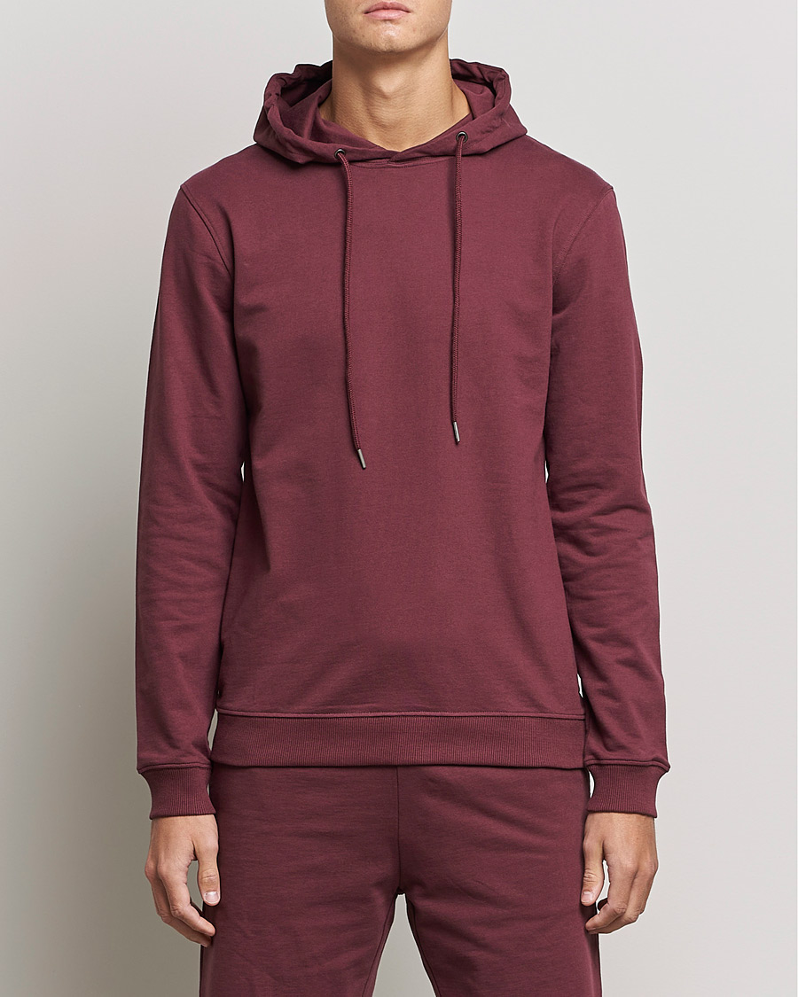 Herr | Bread & Boxers | Bread & Boxers | Loungewear Hoodie Burgundy
