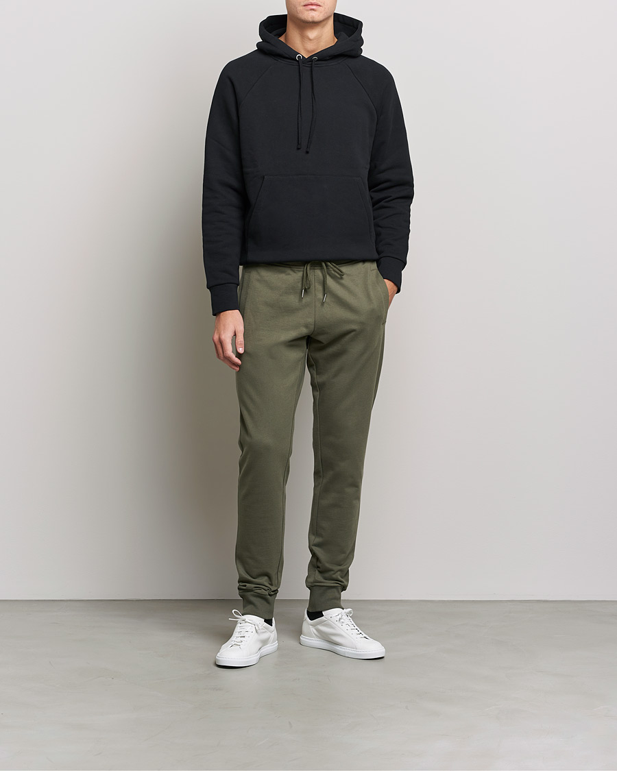 Herr | Byxor | Bread & Boxers | Loungewear Pants Army Green