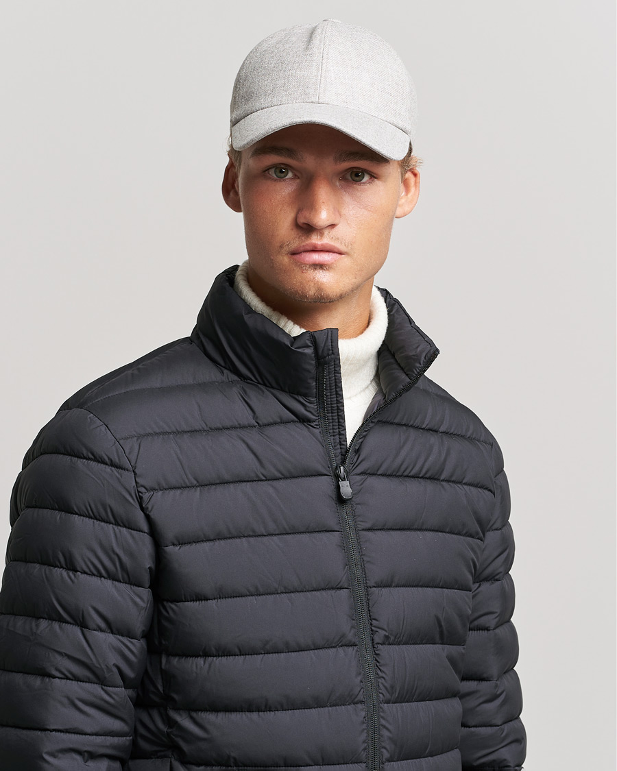 Herr | Brioni Cashmere Flannel Baseball Cap Light Grey | Brioni | Cashmere Flannel Baseball Cap Light Grey