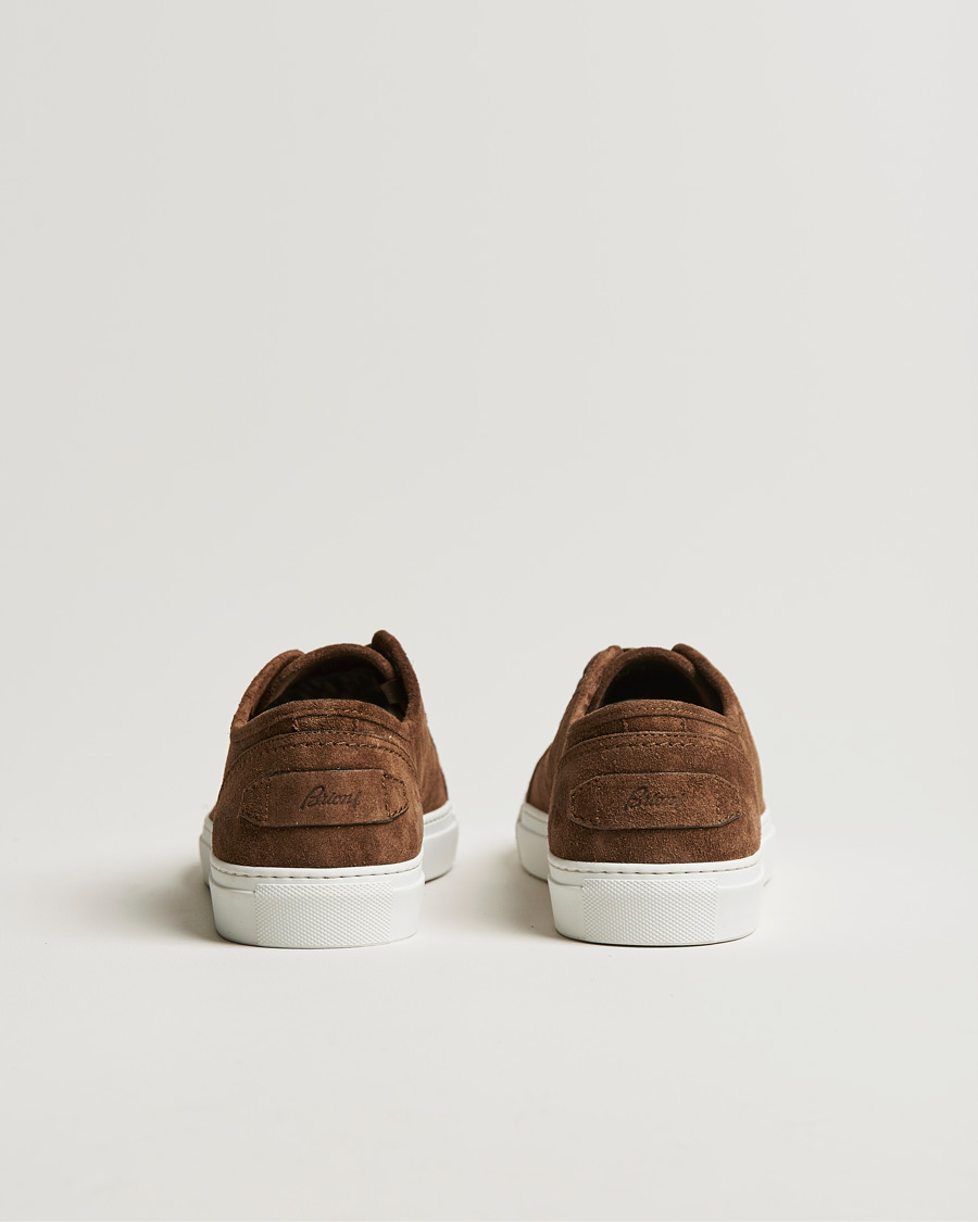 Herr | Brioni Casetta Suede Sneakers Brown | Brioni | Casetta Suede Sneakers Brown