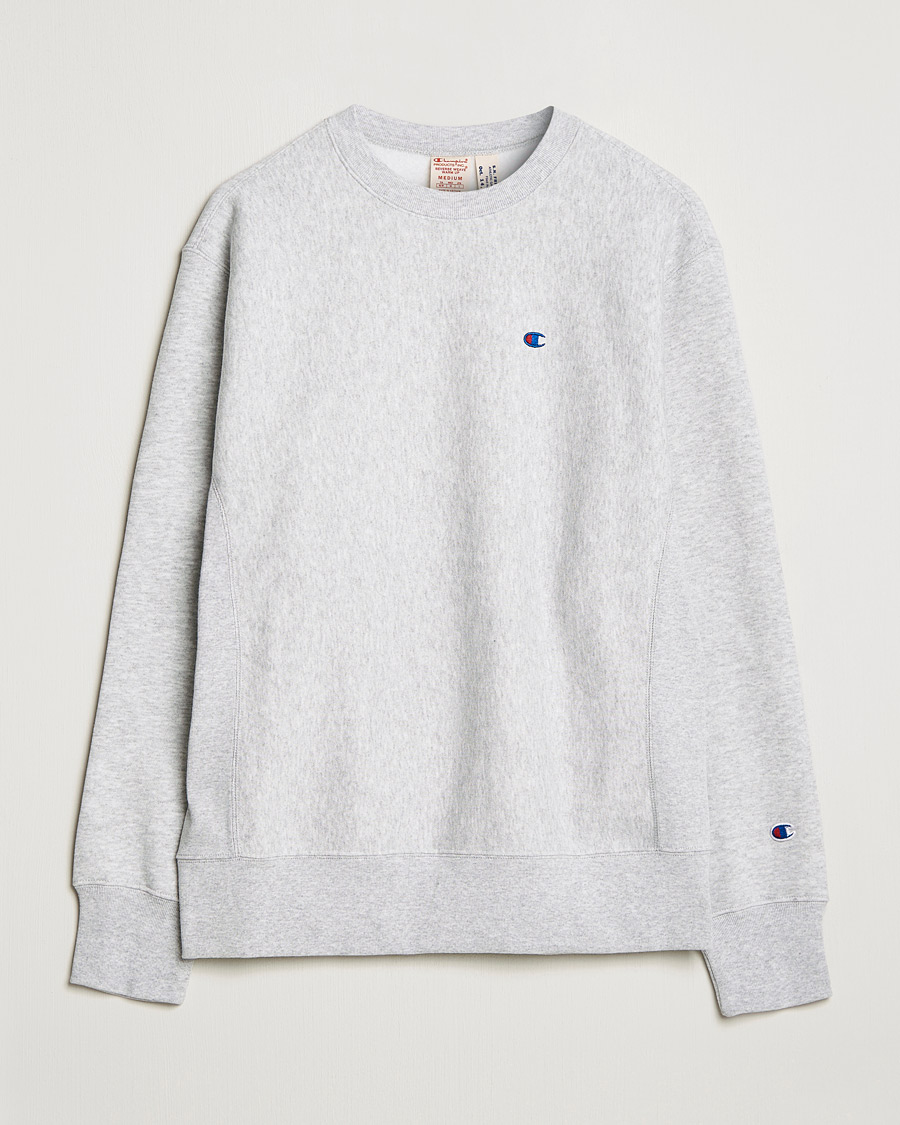 Herr | Tröjor | Champion | Reverse Weave Soft Fleece Sweatshirt Grey Melange