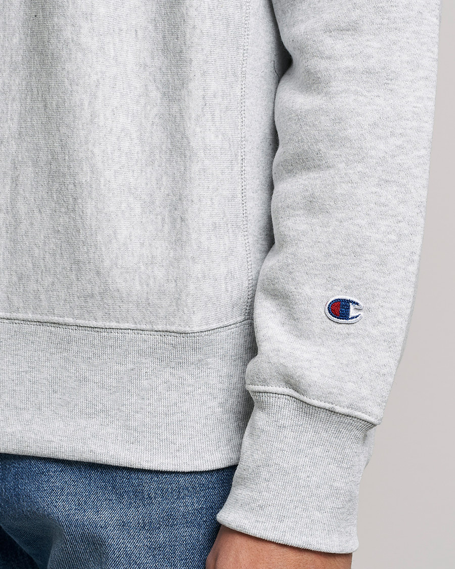 Herr | Tröjor | Champion | Reverse Weave Soft Fleece Sweatshirt Grey Melange