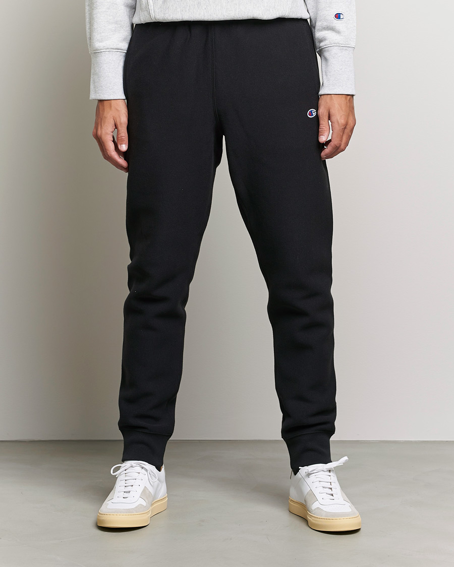 Herr | Mjukisbyxor | Champion | Reverse Weave Soft Fleece Sweatpants Black