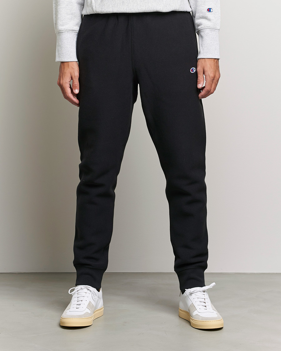 Herr | Mjukisbyxor | Champion | Reverse Weave Soft Fleece Sweatpants Black